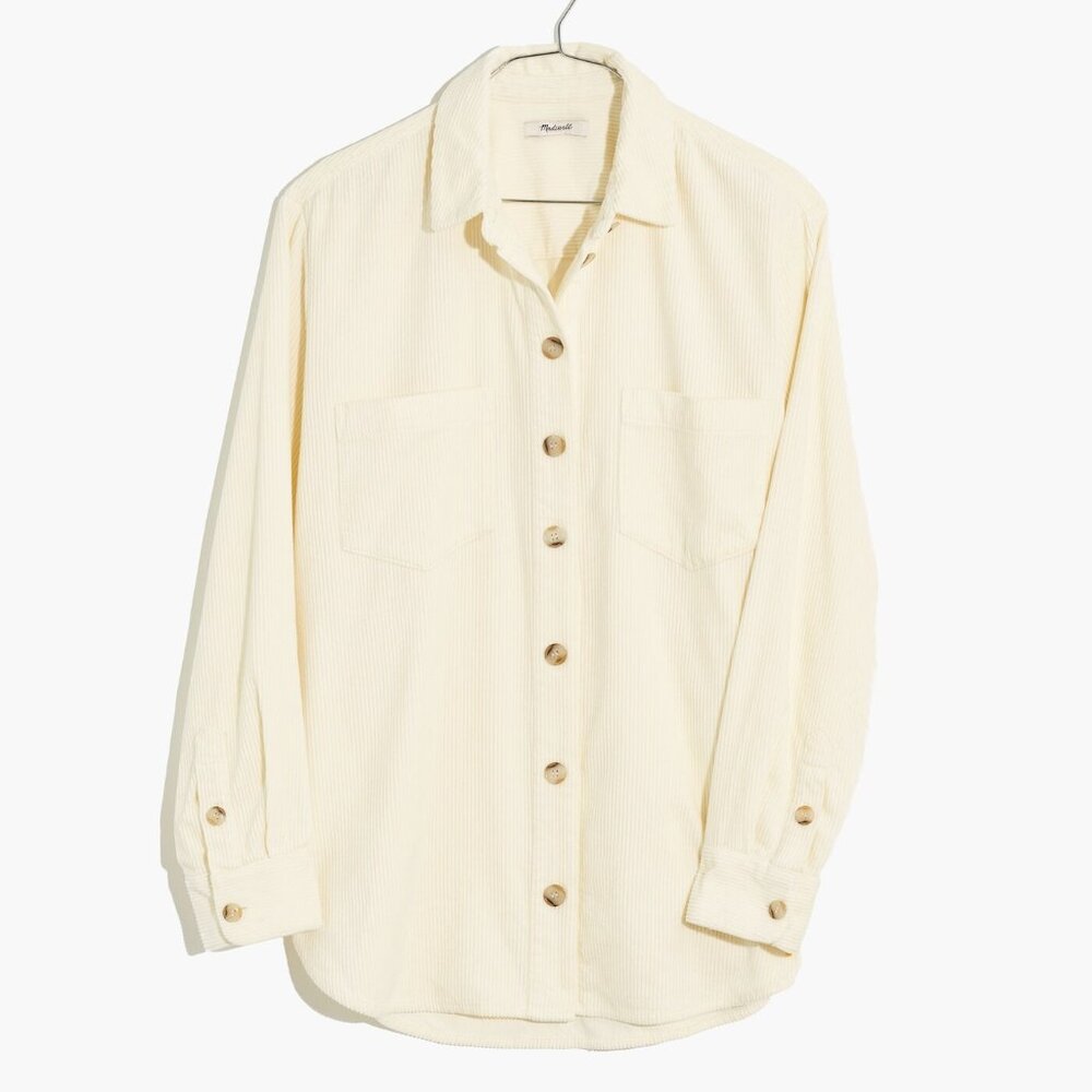 Madewell Corduroy Sunday Shirt size XS